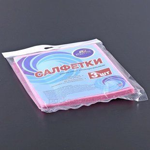 Серветка універс. ПОПЕЛЮШКА 25х36см 3шт FreePack 70310 фото