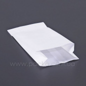 Пакети папір. 170х60х40мм   100шт  д/хот-дога білий