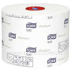 127520 TORK Premium т/бумага в рул.90м. 2сл.  супер мягкая белая